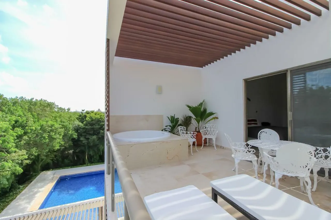Apartment Exclusive 2 Bedrooms Penthouse With Jacuzzi And Pool Facilities Akumal